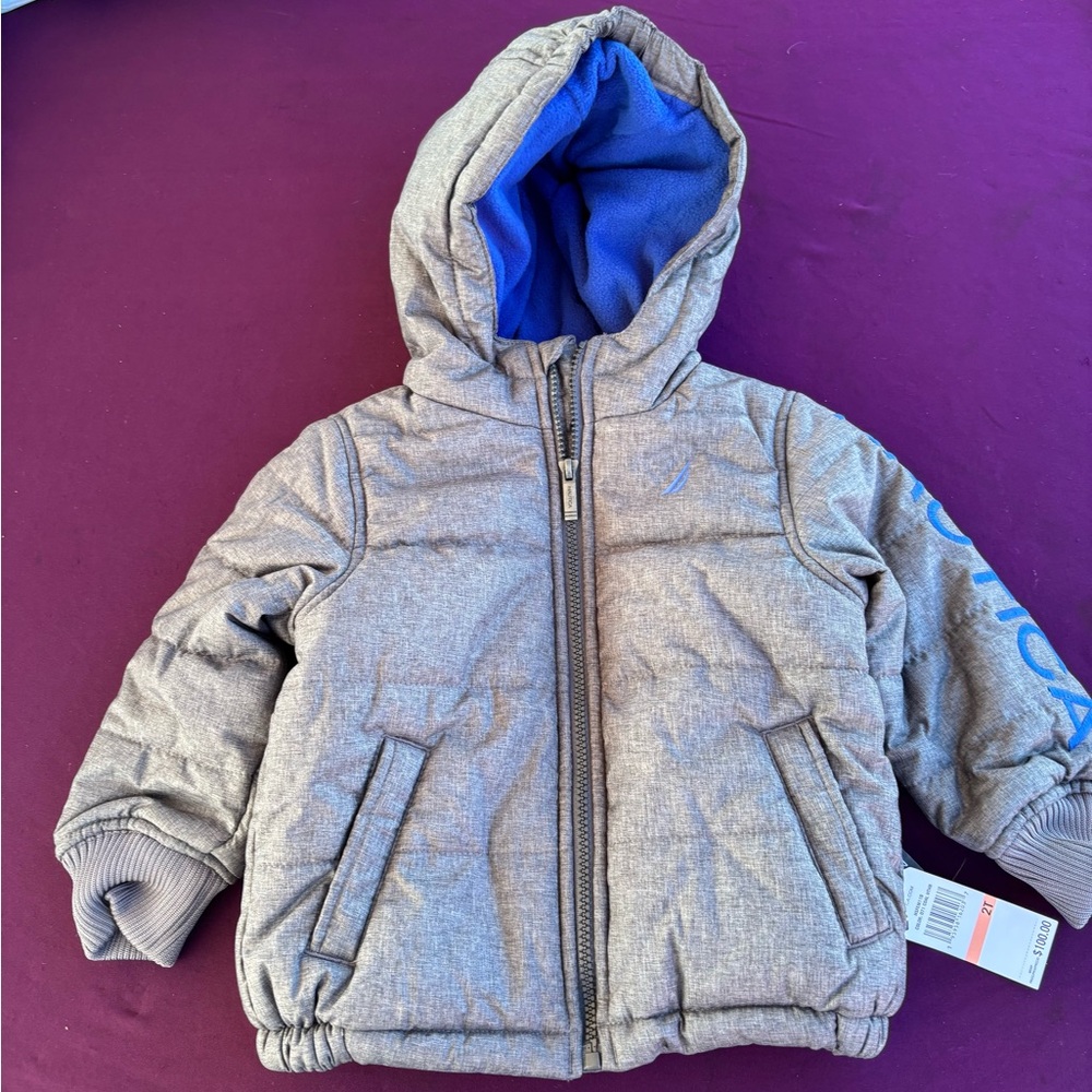 Nautica Blue Fleece Jacket